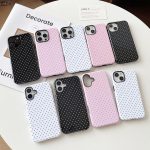 Stylish and cute polka dot pattern, women's phone case, soft TPU + hard shell shockproof, suitable for 6.1-inch phones - Image 2